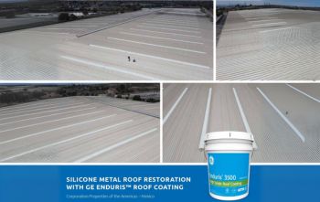 ROOF COATING BEAUTIFIES AND PROTECTS
